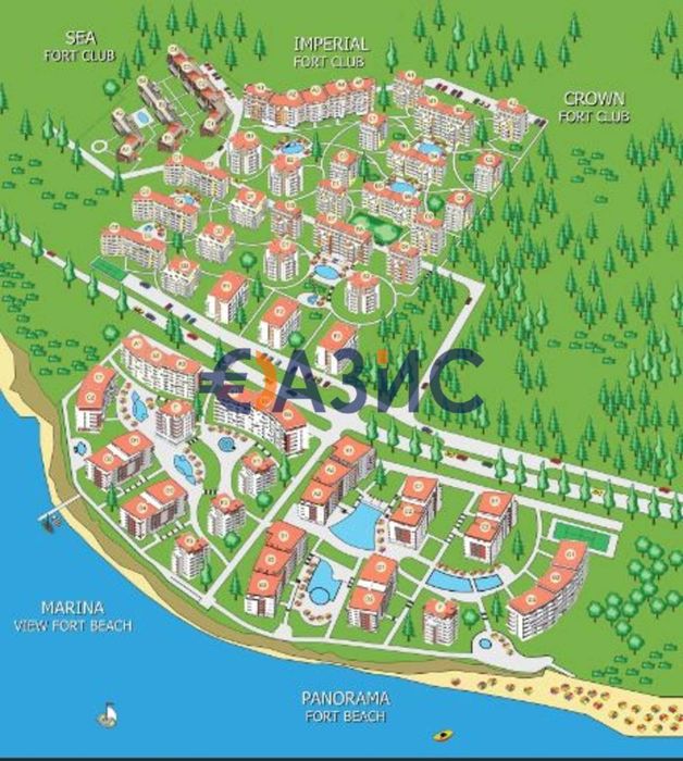 Продава се Двустаен апартамент в Свети Влас - 68 кв.м за 1331 €/кв.м - Снимка #11