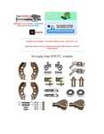 Set reglaj frane KNOTT  complet