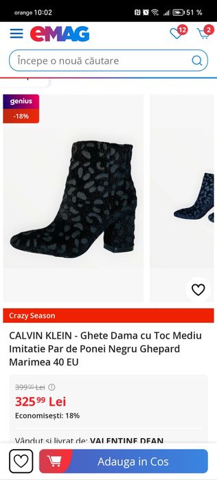 Cizme calvin klein