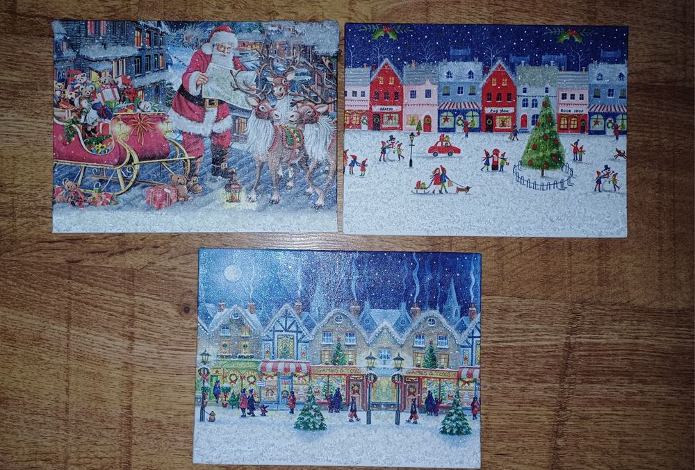 Коледни декорации и пана