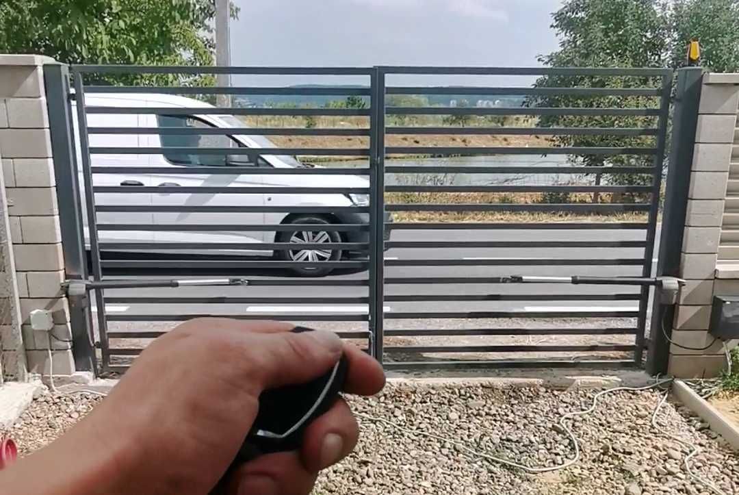 Automatizare poarta batanta culisanta sina Motorline montaj Dej