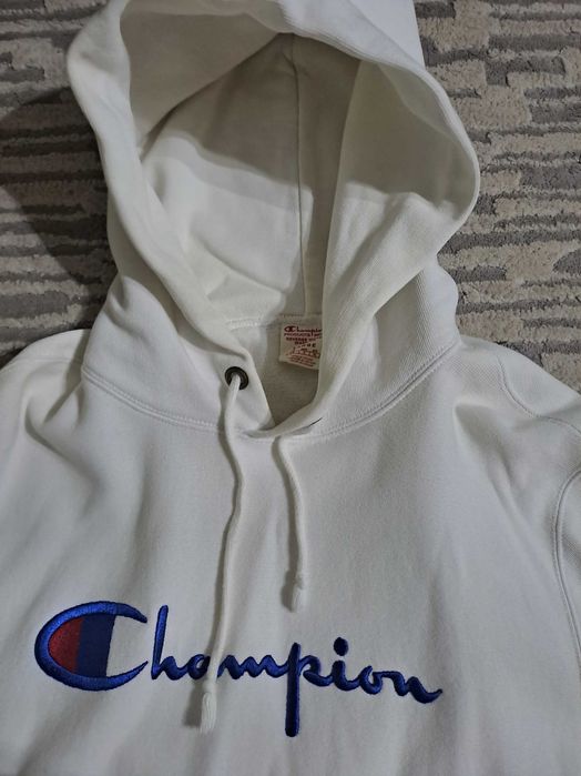 Hanorac Champion Alb L