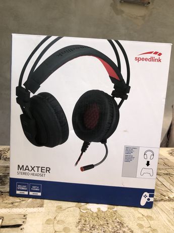 Maxter stereo headset