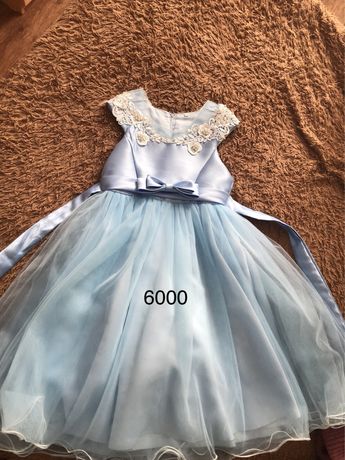 Платье на девочку пышные 8-10лет