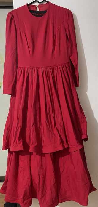 красный платье для вечер