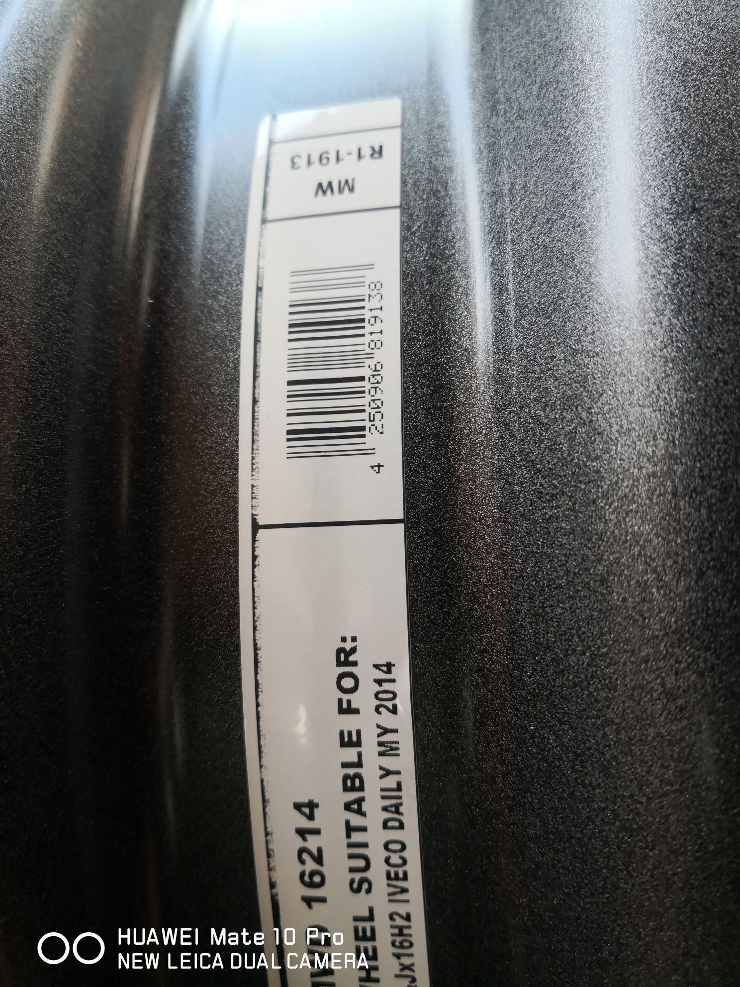Джанти за бус 6х125 6x125 iveco daily iveko като нови 16 цола