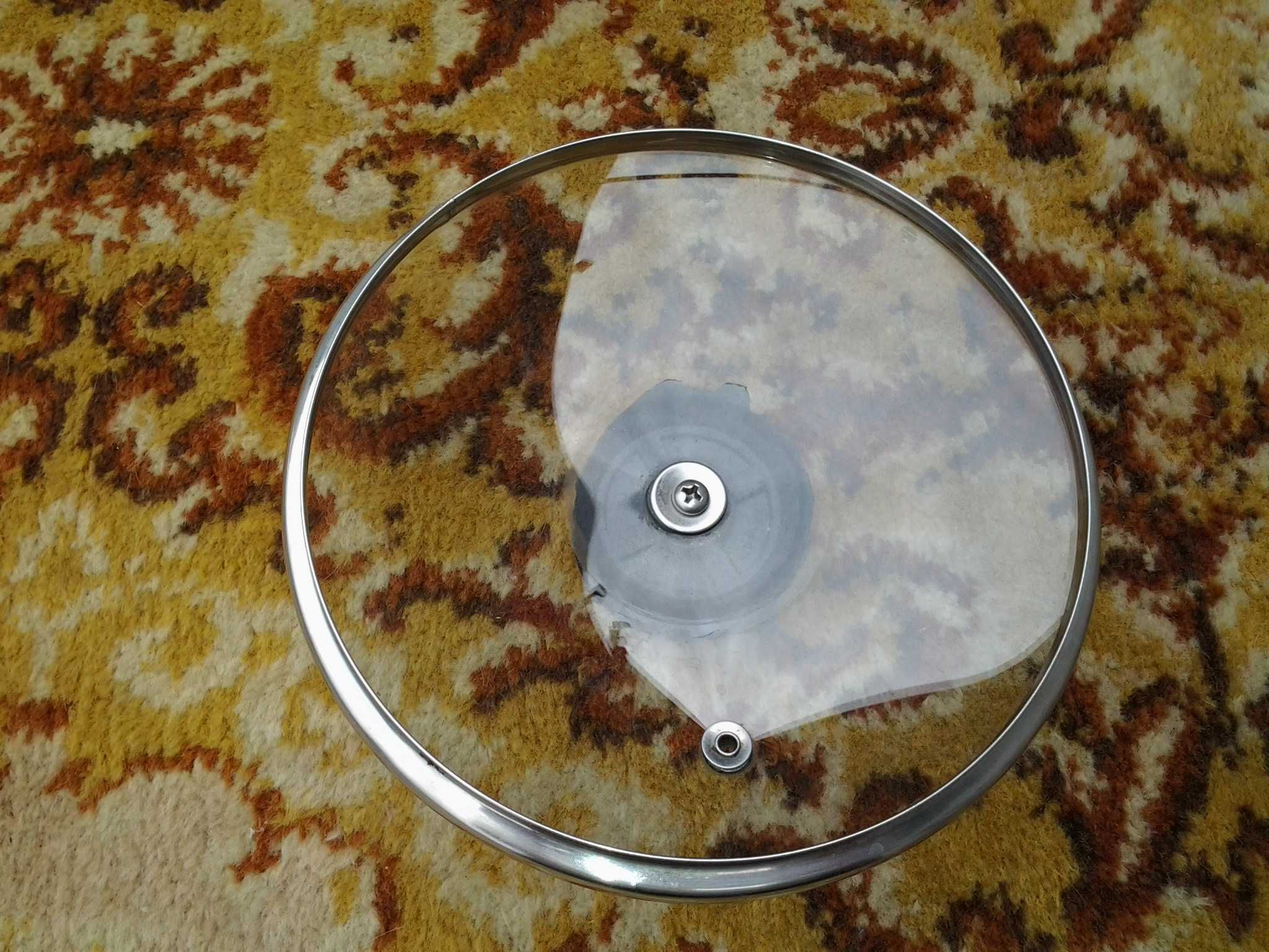 ***Capac din sticla termorezistenta | 16 cm