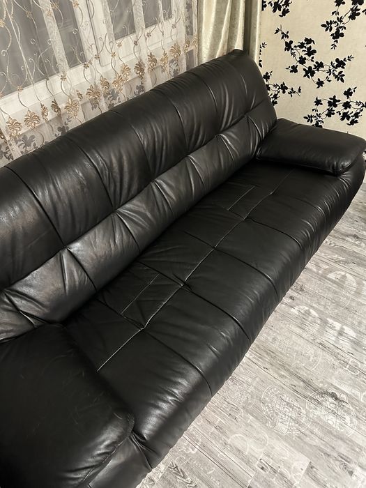 Set 2 canapele piele naturala