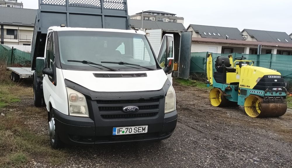 Basculanta 3500 kg axa dubla permis cat B