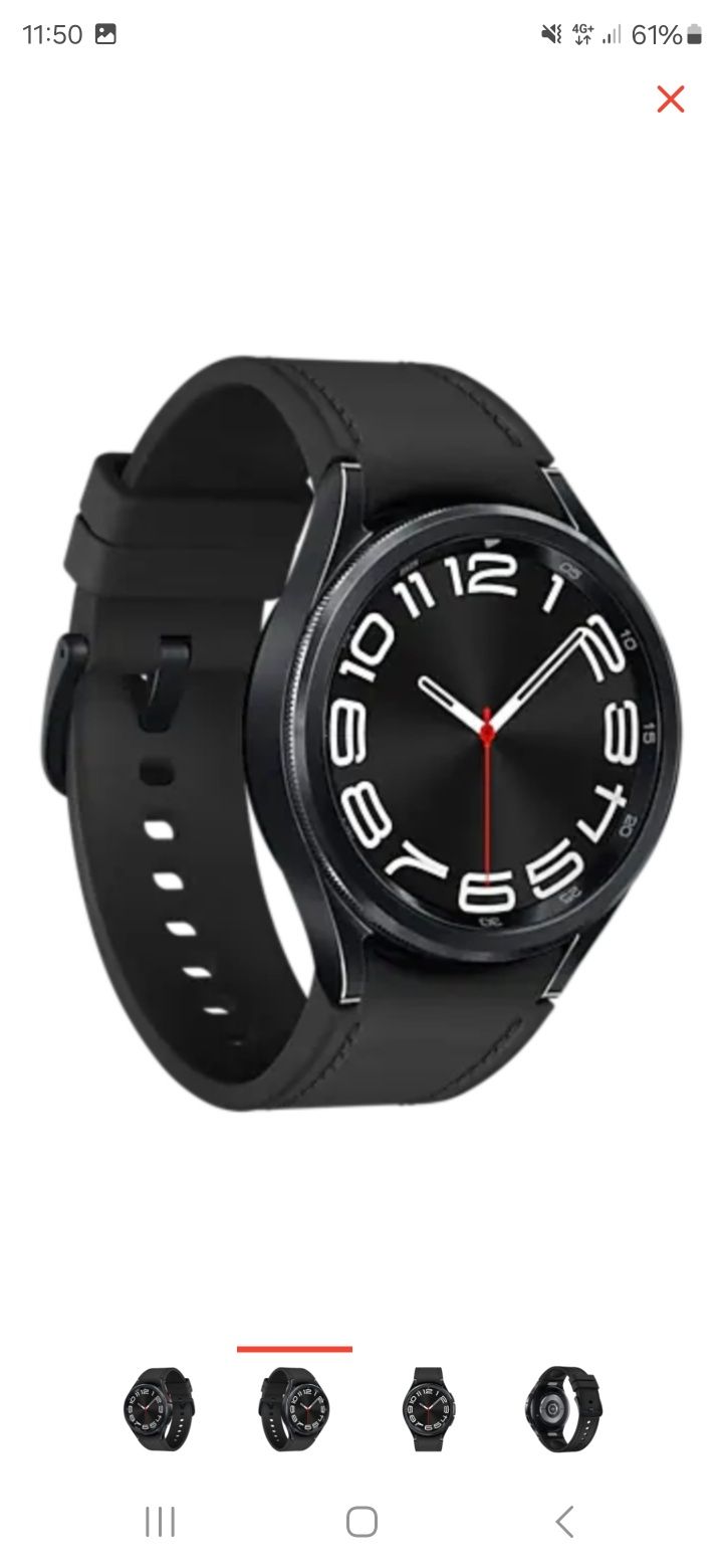 Новые смарт часы Samsung watch 6 classic