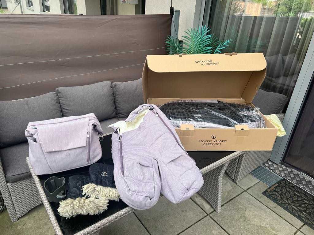Бебешка количка Stokke xplory V6 brushed lilac