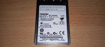 Hard Disk 1.8" Micro SATA 160Gb 4200RPM Toshiba MK1633GSG stare 100%