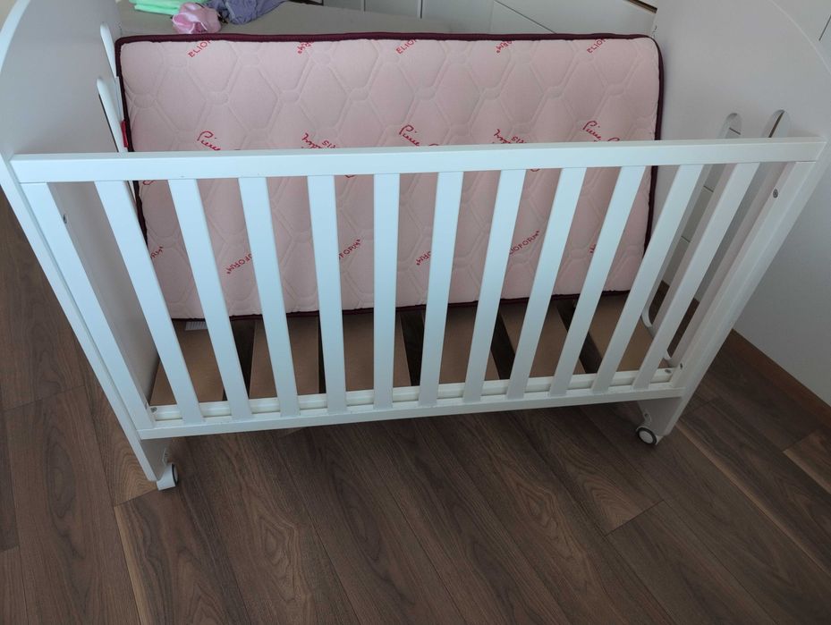 Бебешко легло ВисВиталис Moonet Cuna11 матрак Магнифлекс Pierrе Cardin