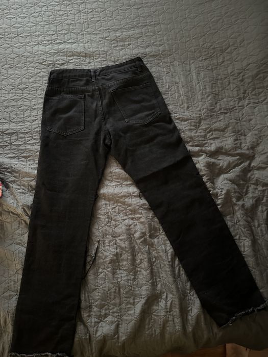 Blugi lungi negri oversized