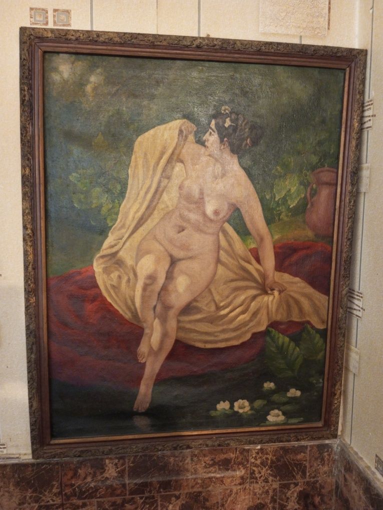 Продаётся картина "Купальщица".