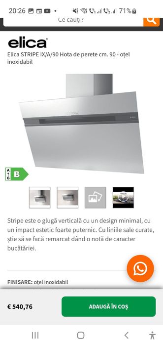 Hote marca Elica aduse din  Italia  noi în cutii sigilate mai multe de