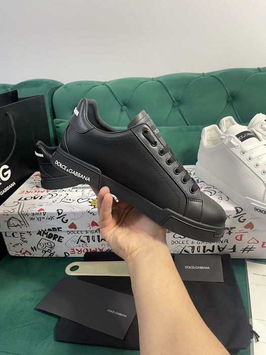 Adidasi Dolce Gabbana piele naturala 100% Full Box colectie noua