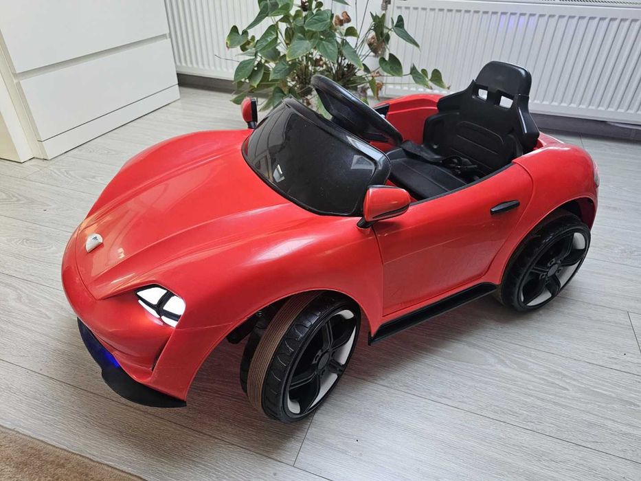 Masinuta electrica Mappy Speedy Rosu telecomanda