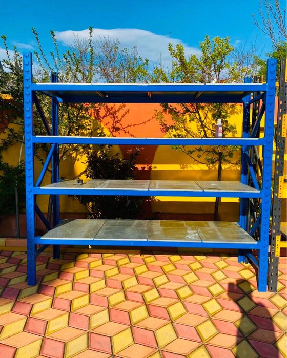 Rafturi metalice depozitare Euro paleti