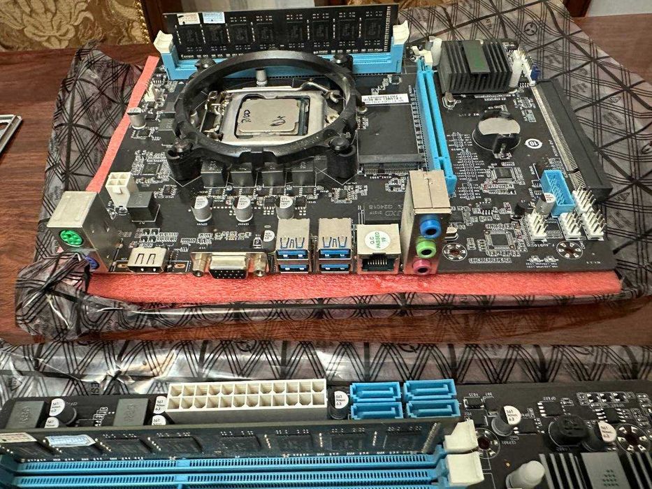 Комплекты 7 поколения. Core i3 7100 + h110 + 8gb ddr3