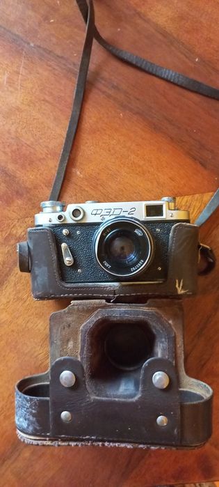 Фотоаппарат советский  ФЭД-2. Рабочий.