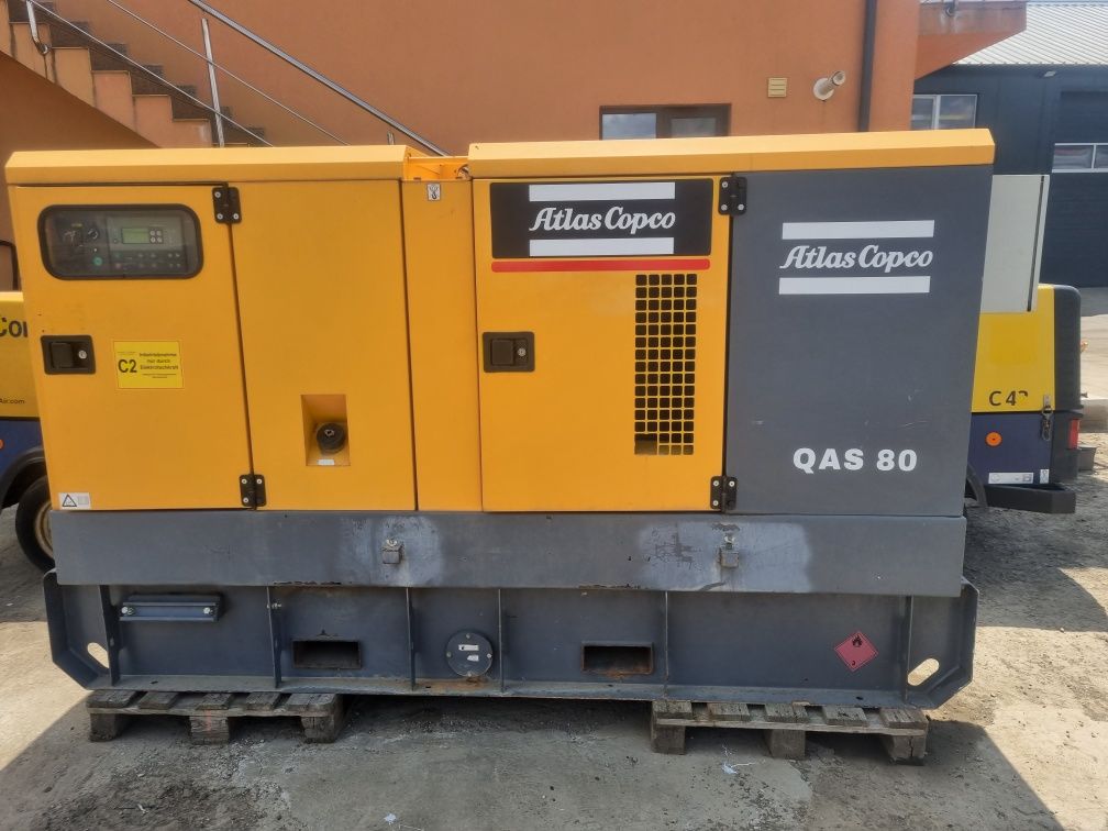Generator Atlas Copco Qas 80