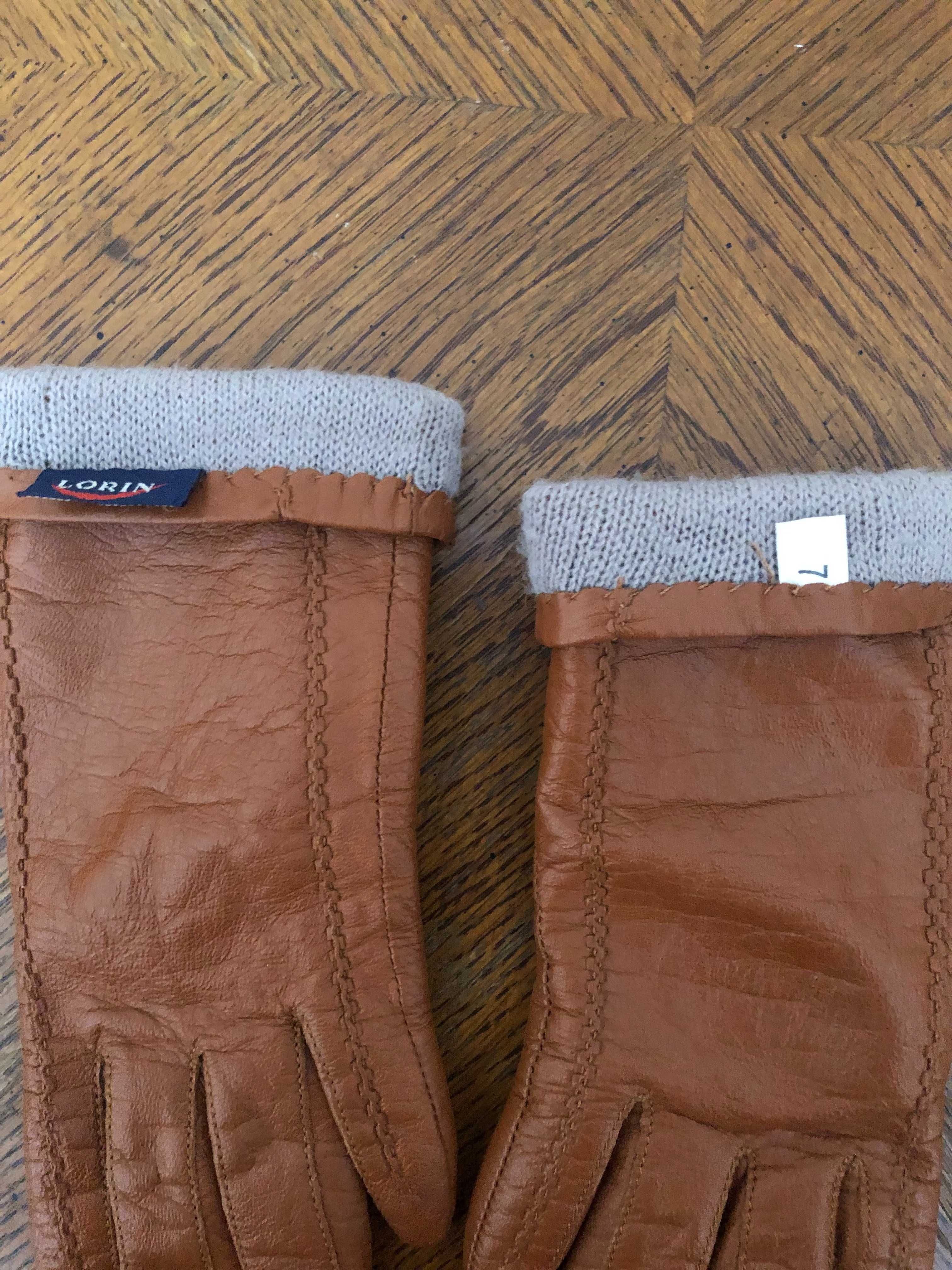 кожаные перчатки lorin