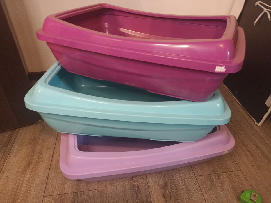 Большие лотки — идеальны для крупных кошек, мейнкунов и даже собак!