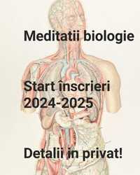 Meditatii biologie