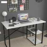 Birou elegant din PAL 18mm, cu rafturi laterale, 120x60x75 cm