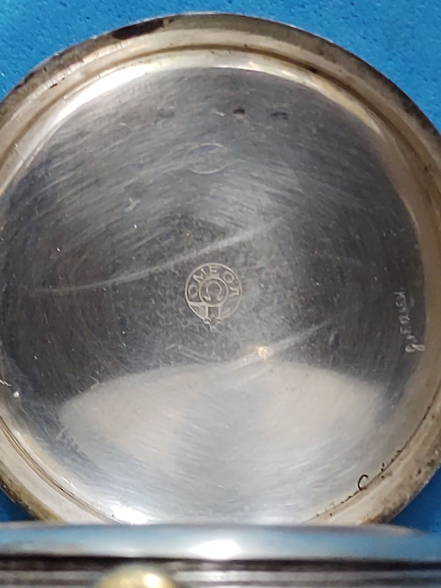 Сребърен джобен часовник OMEGA