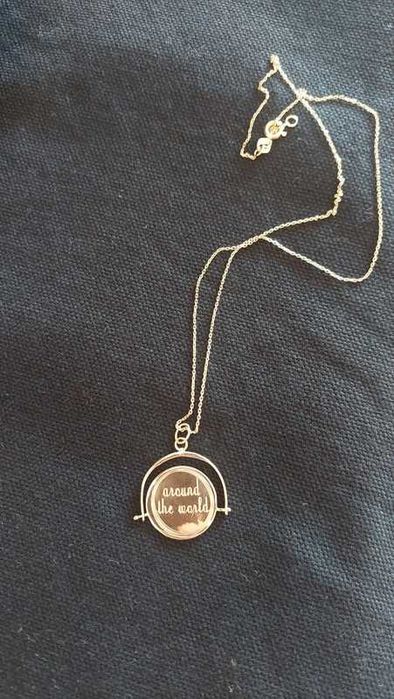 Pandantiv rotativ din aur 14k