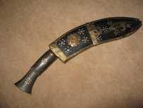pumnal KUKRI original,vechi.
