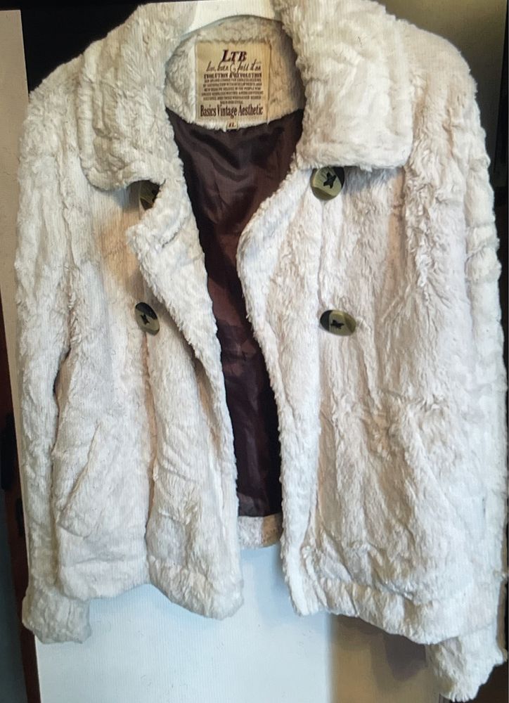 Jachetă blană artificială L/XL