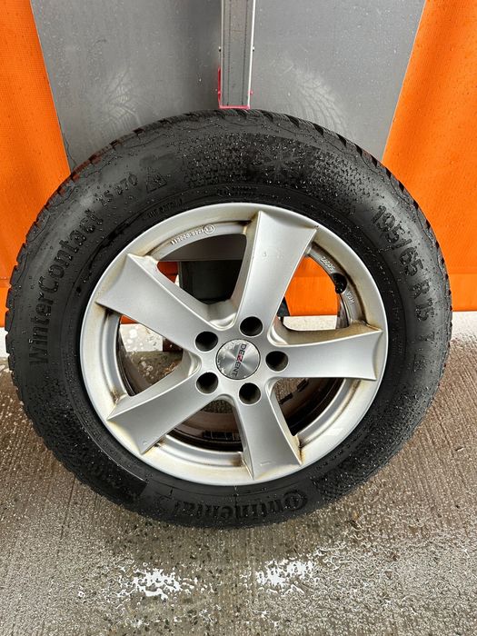 Jante roti Opel iarna cu cauciucuri continental 195/65/15