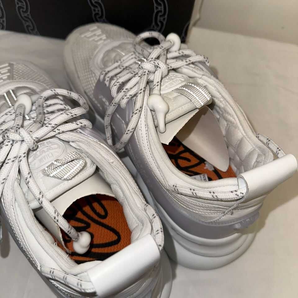 Versace Chain Reaction white