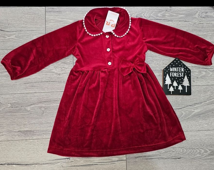 Rochita catifea marime 6 ani