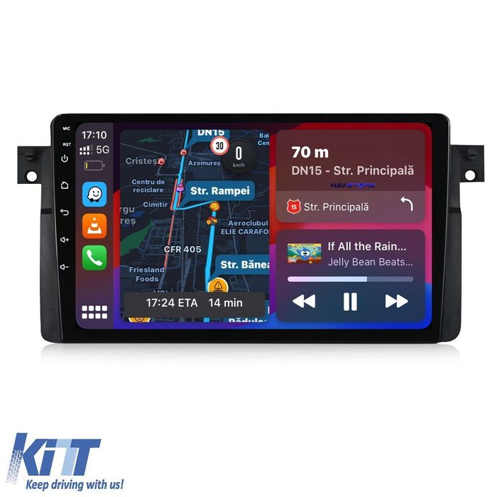 Navigatie Dedicata BMW Seria3 E46 (1997-2005), 9Inch, 6Gb Ram, 128Gb S
