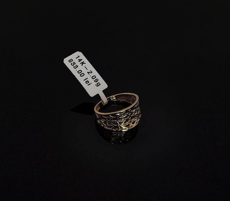 Bijuteria Royal inel din aur 14k 2.09 gr
