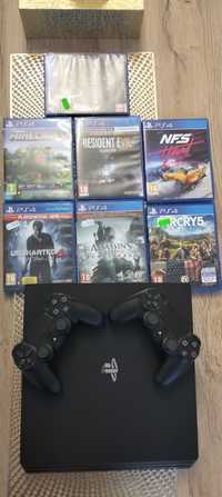 PS4 + 2 console+ 7 jocuri