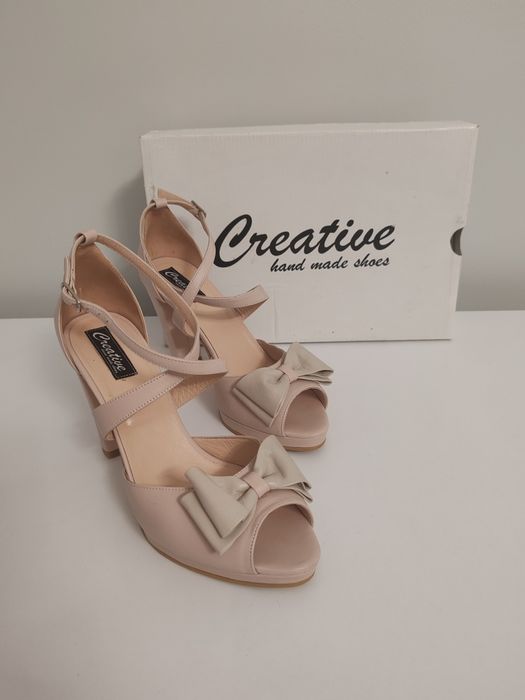 Pantofi piele cu toc - Creative Shouse