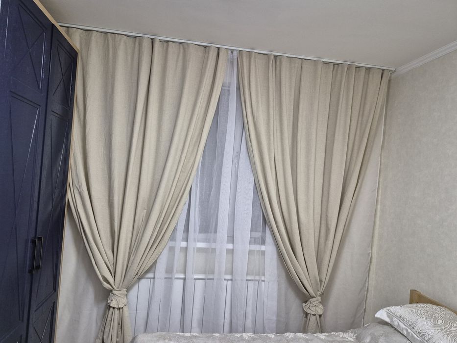 Тюль полиэстер под лен, 500×270 см