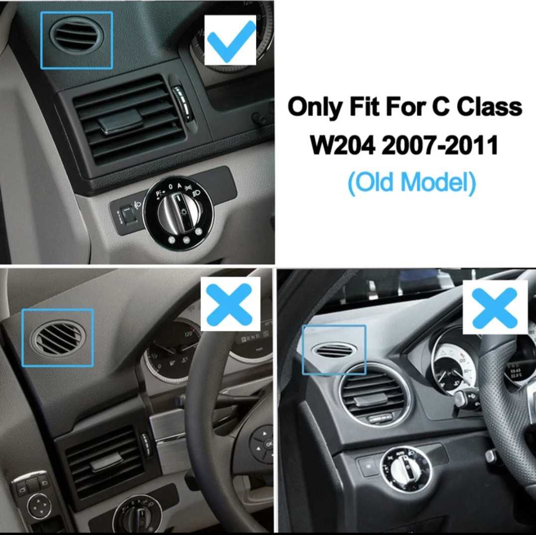 Въздуховод капачка за Mercedes Benz Мерцедес W204 вентилация