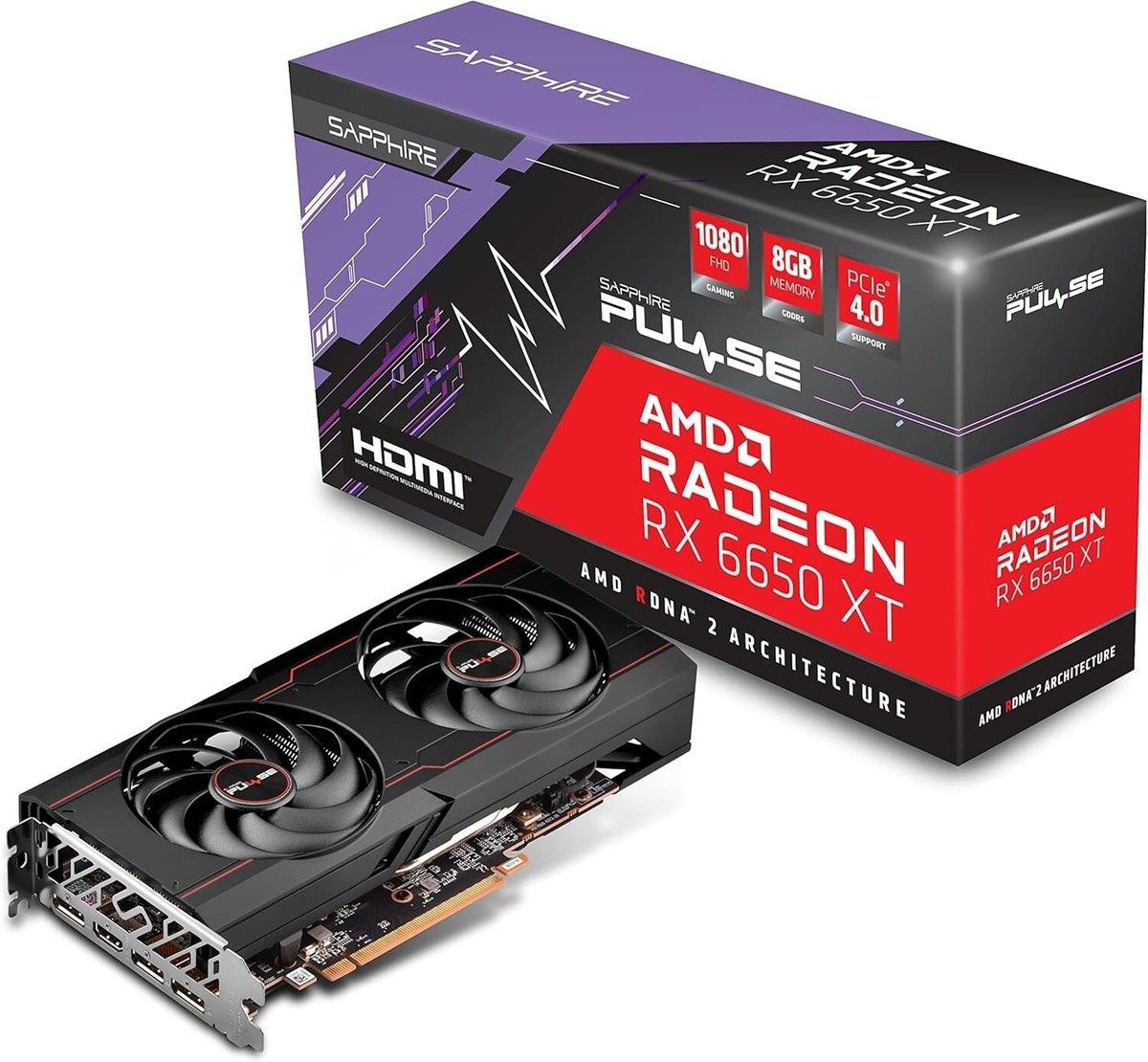 Sapphire Pulse RX6650 XT 8gb