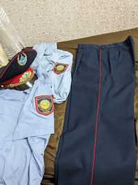 Спецодежда, полицейская,фуражка-56,2 рубашки-46: летний и зимний,штаны