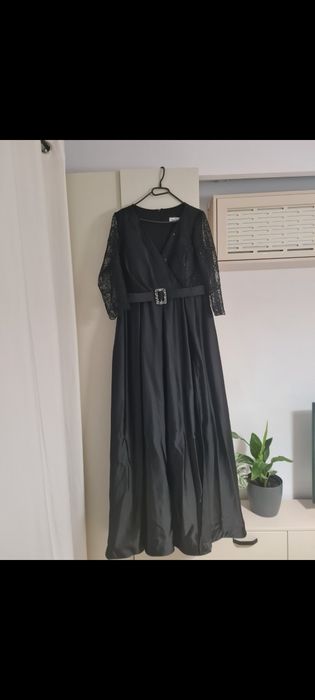 Rochie neagra lunga
