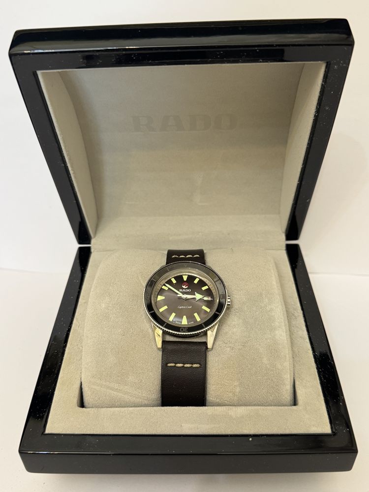 Rar! Rado Captain Cook, Hyperchrome 37mm, automatic. Swiss made.