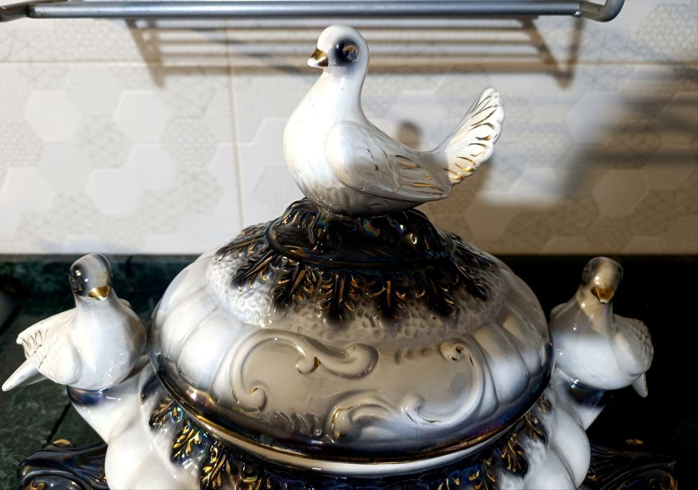 Supiera porțelan Capodimonte Italia