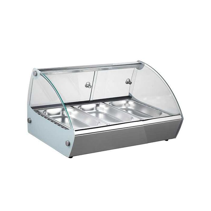 GREEN FROST- Vitrina calda profesionala de banc 862 × 420 × 336 mm