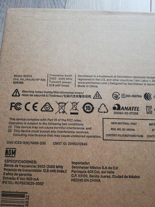 Casti wireless Sennheiser HD 450SE Wireless Nou Sigilat